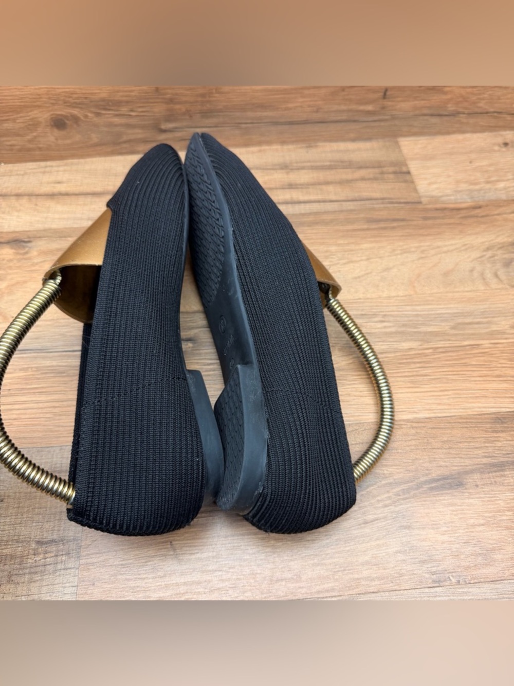 Vivaia Margot 2.0 Square Toe V-Cut Women's Size 9-9.5 (40 EU) Ballet Flats Black - Picture 5 of 8
